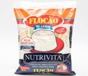FLOCAO ARROZ NUTRIVITA  500G