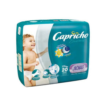 FRALDA CAPRICHO SUPER JUMBO XXG 20UN