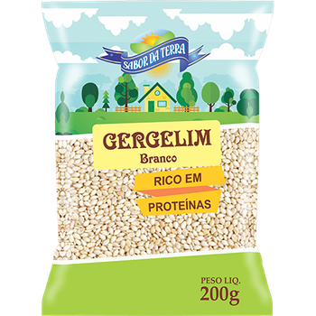 GERGELIM BRANCO SABOR DA TERRA 200G