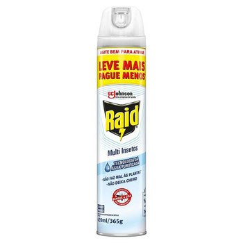 INSETCIDA RAID MULTI INSETOS  420ML AQUA PROTECTION