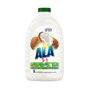 LAVA ROUPAS LIQ ALA CUIDADO DO COCO 3L