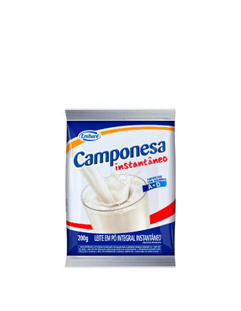 LEITE EM PO CAMPONESA SACHET INSTANTANEO  200G