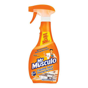 LIMPADOR MR MUSCULO COZINHA LARANJA L400ML P500M