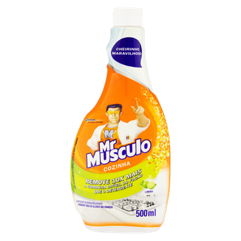 LIMPADOR MR MUSCULO COZINHA TOTAL REF LIMAO 500M
