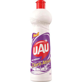 LIMPADOR MULTIUSO UAU CLORO ATIVO LAVANDA 500ML