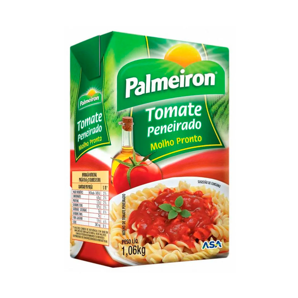 MOLHO DE TOMATE PALMEIRON PENEIRADO 1,06KG