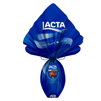 OVO DE PASCOA LACTA AO LEITE 157G