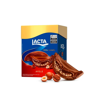 OVO DE PASCOA LACTA TRIPLA AVELA 320G