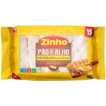 PAO DE ALHO ZINHO  300G