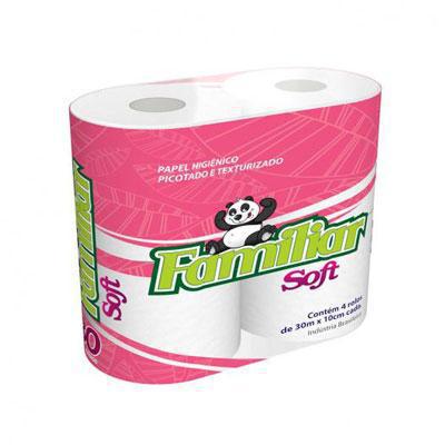 PAPEL HIGIENICO FAMILIAR SOFT C/4 30M