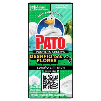 PASTILHA ADESIVA PATO DESAFIO DAS FLORES 3UN