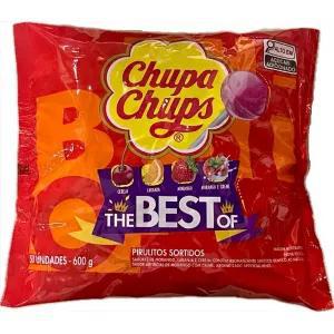 PIRULITO SORTIDO CHUPA CHUPS 600G