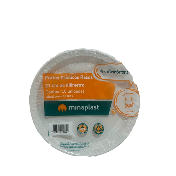 PRATOS DESC MINAPLAST PR21CM