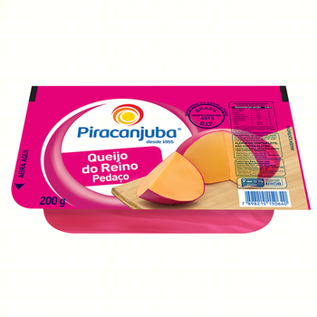 QUEIJO DO REINO  PEDACOS PIRACANJUBA 200G