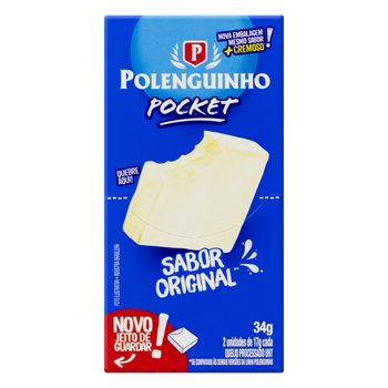 QUEIJO POLENGUINHO POCKET 34G