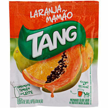 REFRESCO EM PO TANG LARANJA MAMAO 18G