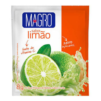 REFRESCO MAGRO ZERO LIMAO 8G