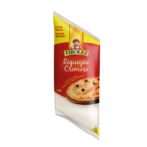 REQUEIJAO CREMOSO TIROLEZ BISNAGA 1,5KG