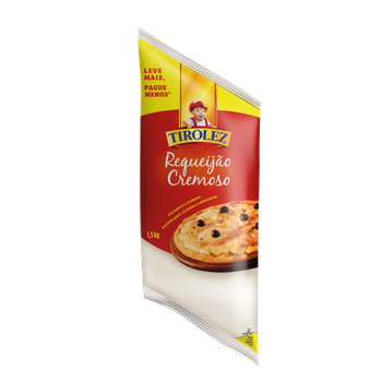REQUEIJAO CREMOSO TIROLEZ BISNAGA 1,5KG