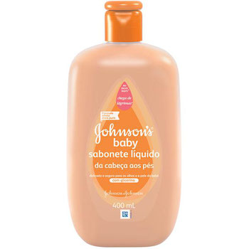 SAB. LIQ. JOHNSONS BABY DA CABECA AOS PES  400ML