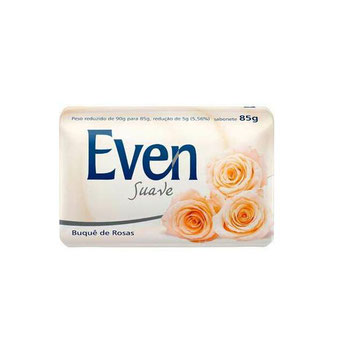 SABONETE EVEN SUAVE BUQUE DE ROSAS 85G