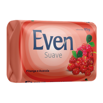 SABONETE EVEN SUAVE EVEN 85G PITANGA E ACEROLA