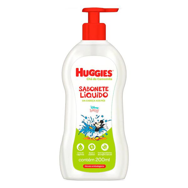 SABONETE LIQ INFANTIL HUGGIES 200ML