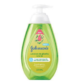 SABONETE LIQ JOHNSON BABY LAVANDA 400ML