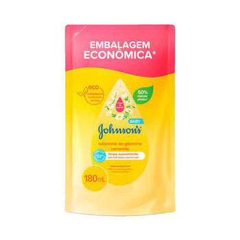SABONETE LIQ JONHSONS BABY CAMOMILA REF 180ML