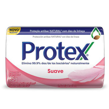 SABONETE PROTEX SUAVE 3 85G
