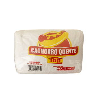 SACO CACHORRO QUENTE TOP PLAST C 50UND