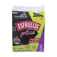 SACO DE LIXO ESFRELUX 200L