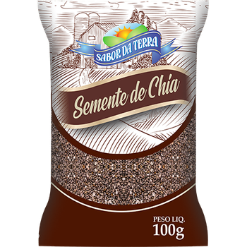 SEMENTE DE CHIA SABOR DA TERRA 100G