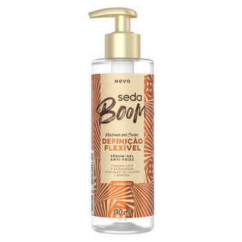 SERUM ANTIFRIZZ JOJOBA BABOSA SEDA BOOM 190ML