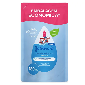 SHAMPOO JOHNSONS CHEIRO PROLONGADO REFIL 180ML