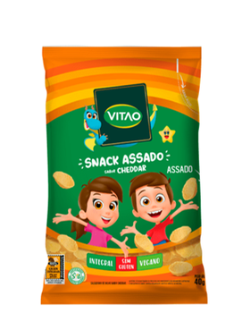 SNACKS KIDS INTEGRAL VITAO CHEDAR 40G