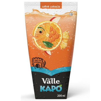 SUCO KAPO TETRA LARANJA  200ML