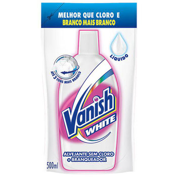 TIRA MANCHAS VANISH WHITE REFIL 500ML