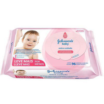 TOALHAS UMED JOHNSONS BABY EXTRA CUIDADO C 96UND