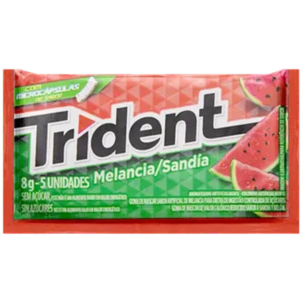 CHICLETE TRIDENTE MELANCIA TWIST 8G