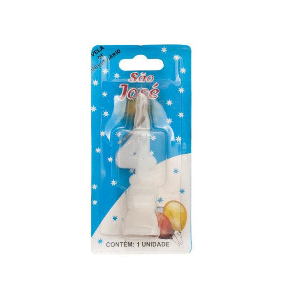 VELA ANIVERSARIO BRANCO SAO JOSE N4