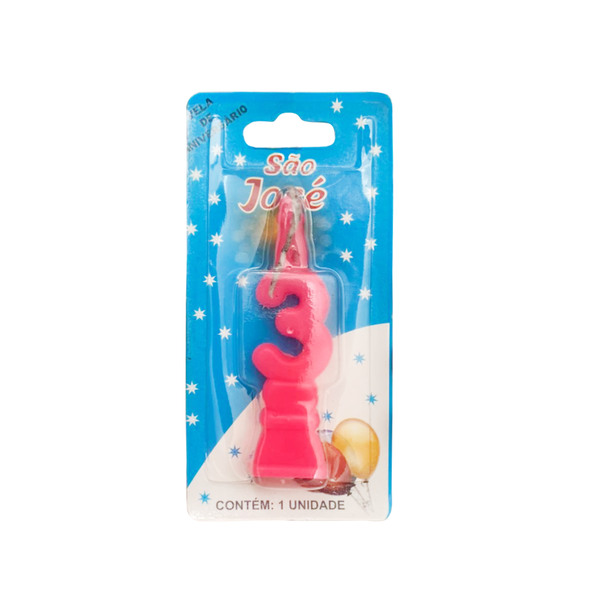 VELA ANIVERSARIO ROSA SAO JOSE N3