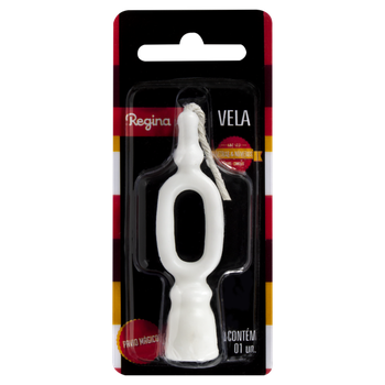 VELA TRADICIONAL BRANCA REGINA N0