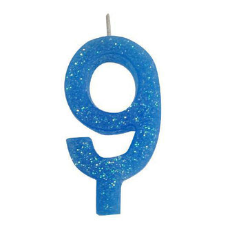 VELAS BIANCO N 9 AZUL UND