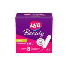 Absorvente Interno Medio Com 8un Beauty Mili