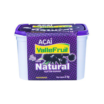 Acai 2kg Natural Valle Fruit