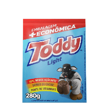 Achocolatado Em Po 280g Light Toddy