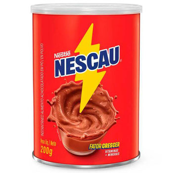 Achocolatado Em Po Cilindro 200g Lata Nestle