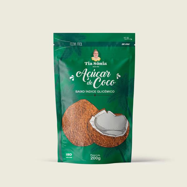 Acucar De Coco 100g Minha Tia