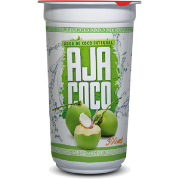 Agua De Coco 300ml Copo Pasteurizado Aja Coco